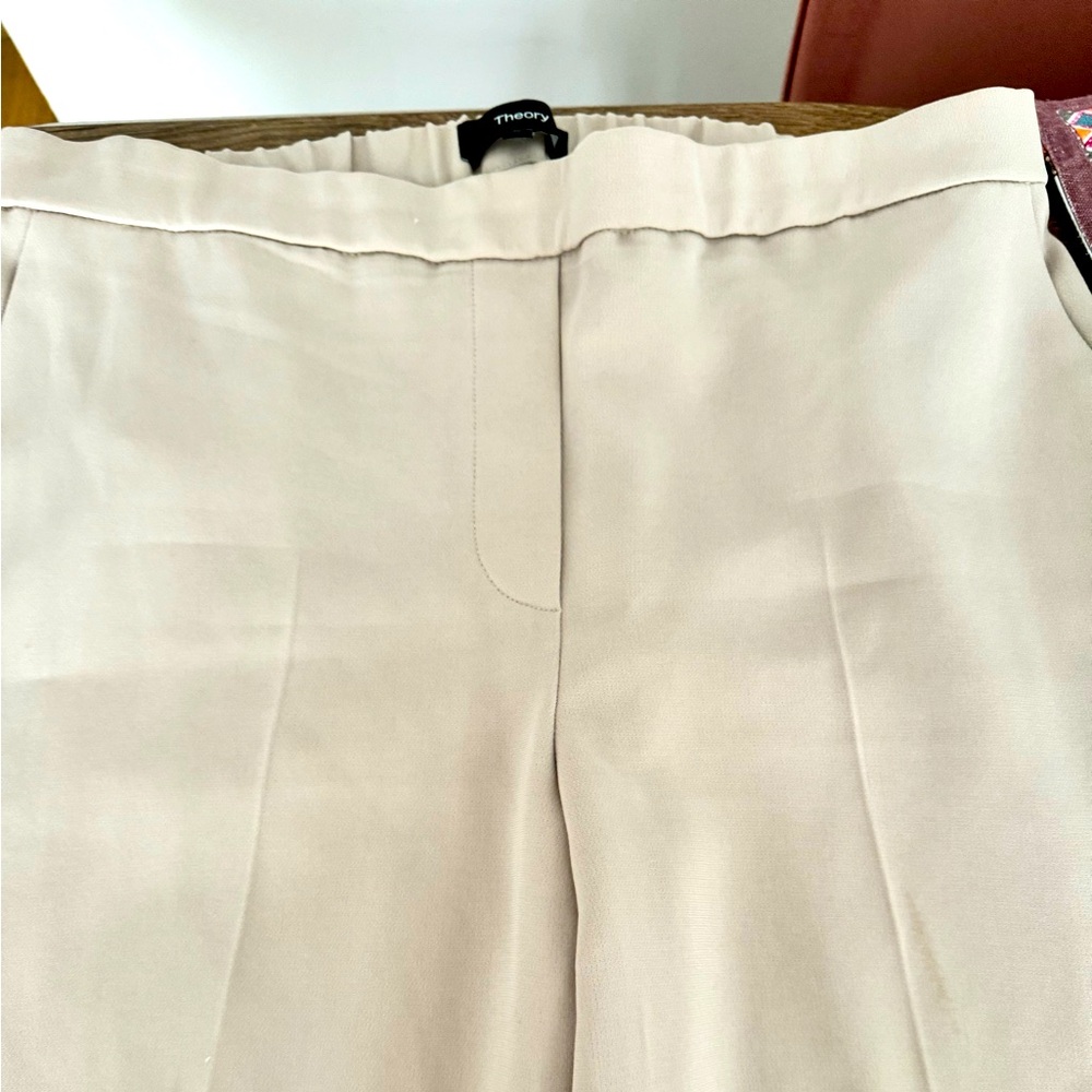 Theory Treeca Pull-On Pant in Admiral Crepe